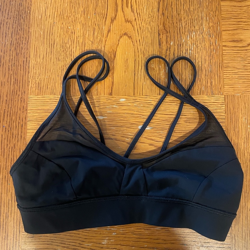 Lululemon Black Strappy Women's Bralette